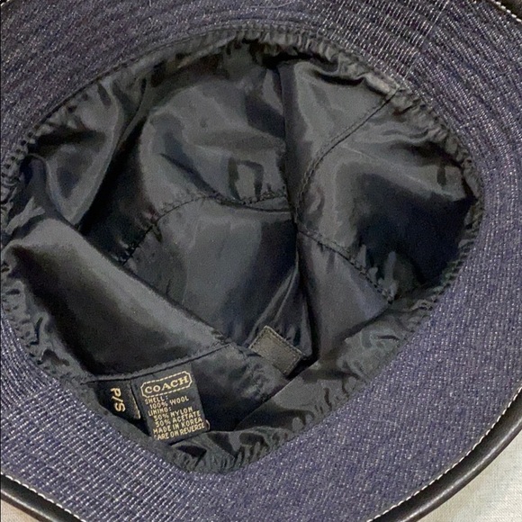 🚨SALE🚨Gently used once Coach bucket hat - Picture 5 of 12